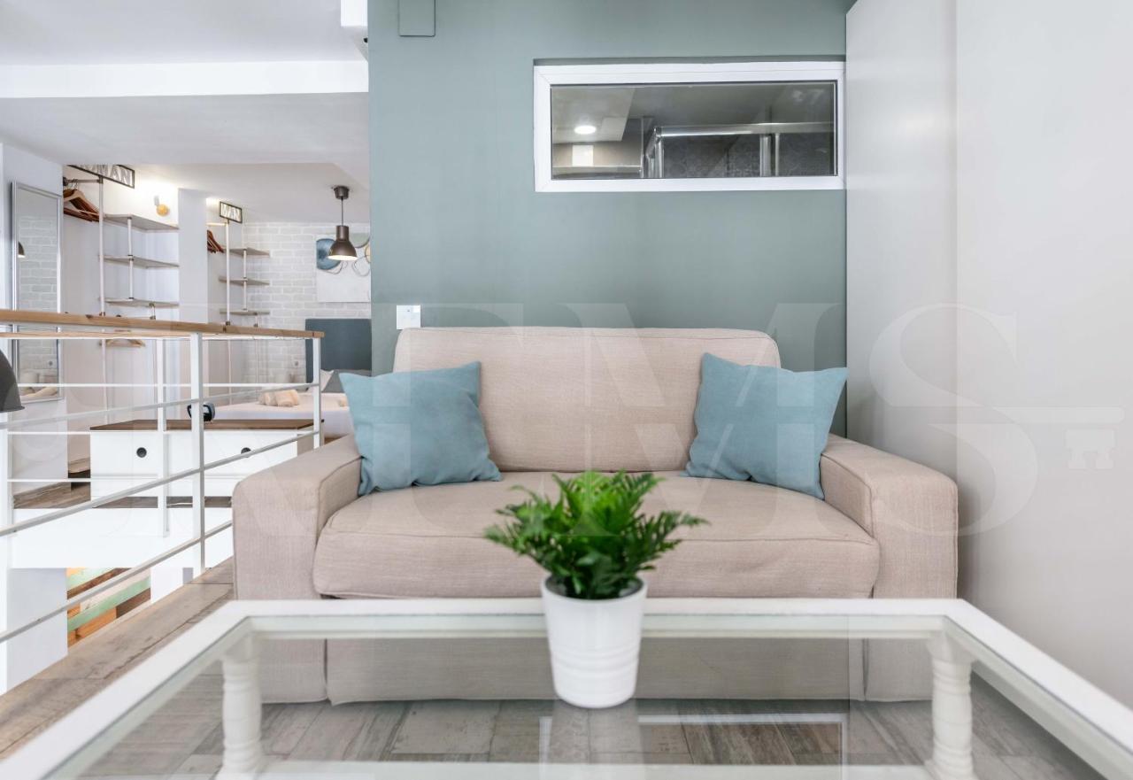 Bright Duplex Loft Next To The City Center By Rems Málaga Kültér fotó