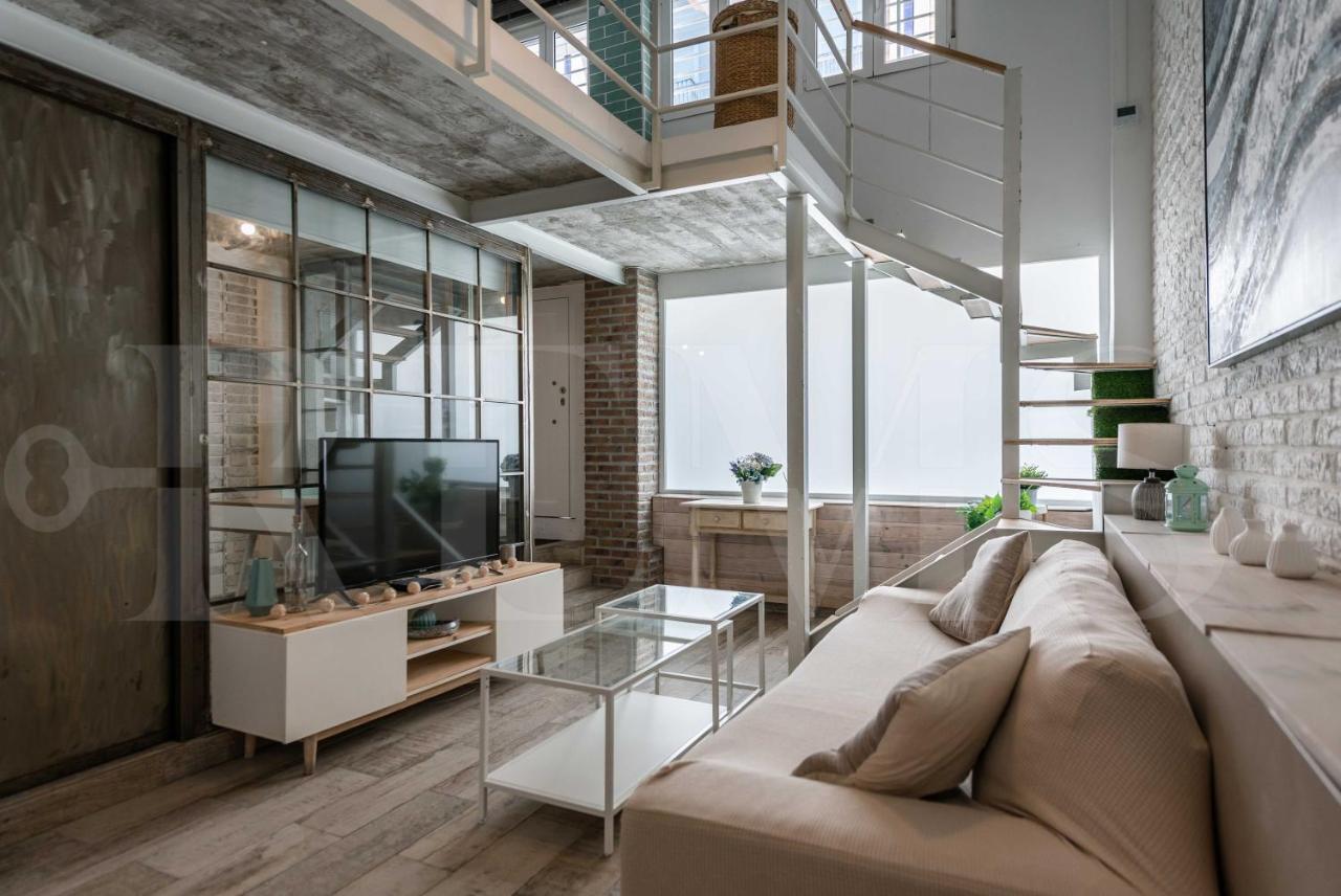 Bright Duplex Loft Next To The City Center By Rems Málaga Kültér fotó