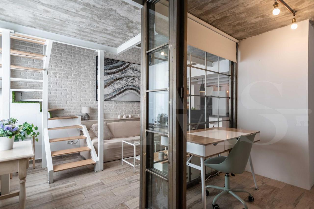 Bright Duplex Loft Next To The City Center By Rems Málaga Kültér fotó