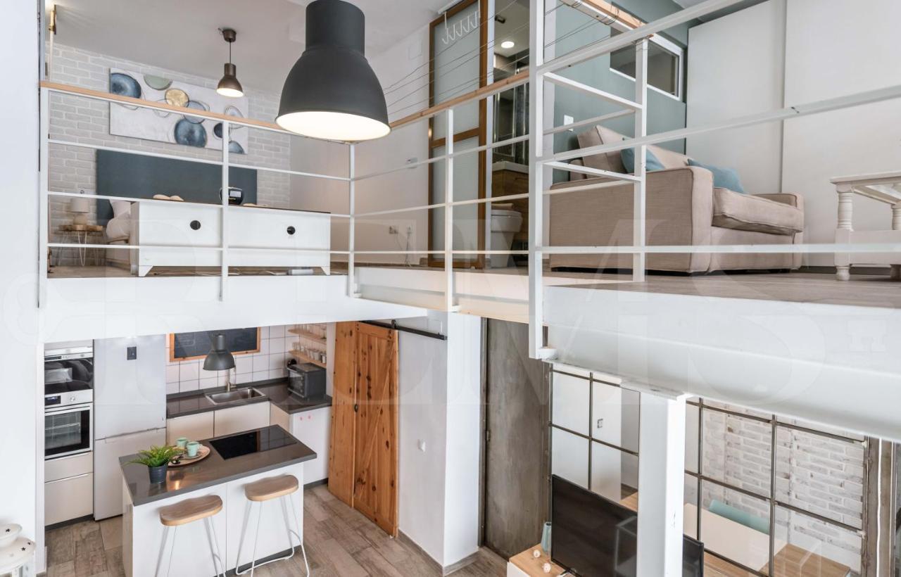 Bright Duplex Loft Next To The City Center By Rems Málaga Kültér fotó