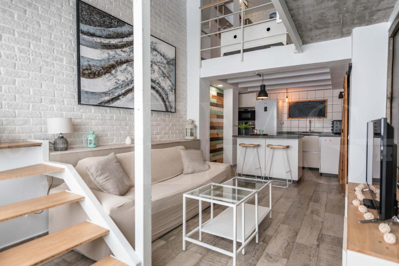 Bright Duplex Loft Next To The City Center By Rems Málaga Kültér fotó